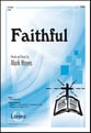 Faithful SATB choral sheet music cover